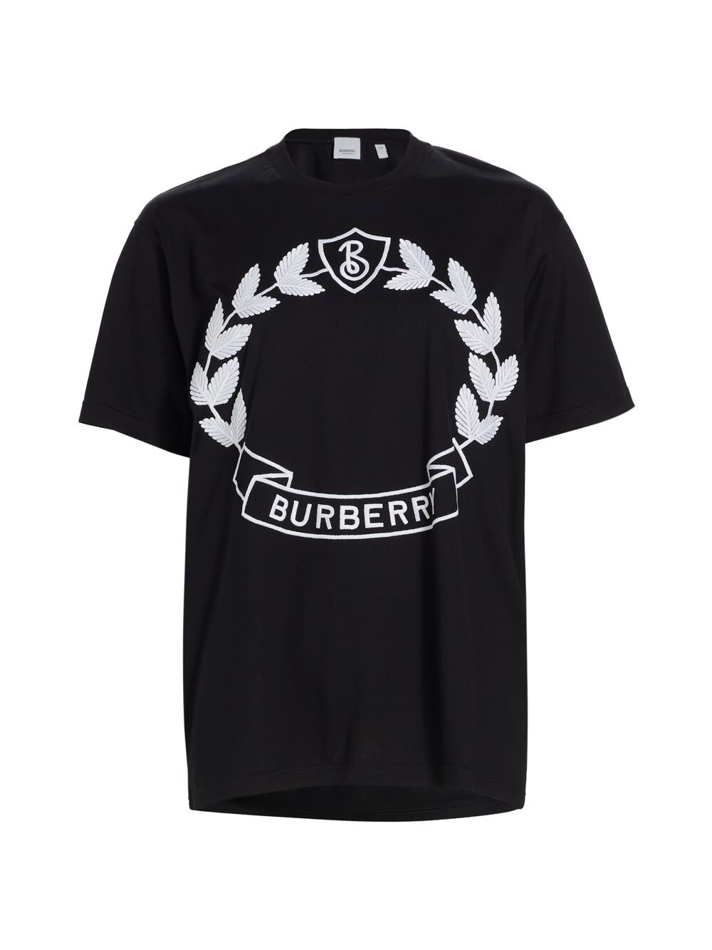 

Футболка с логотипом Carrick Burberry, черный