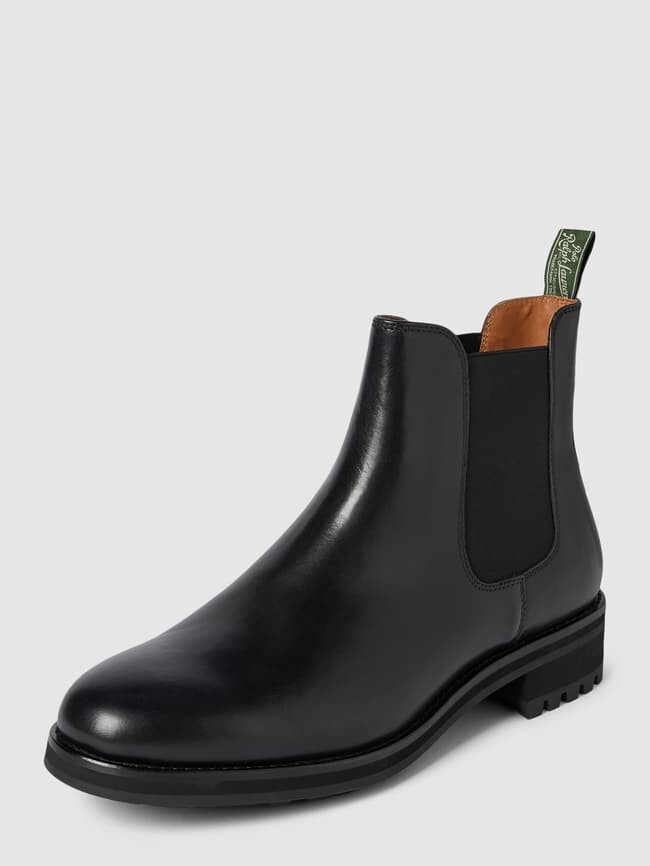 

Ботинки челси из кожи модель "BRYSON" Polo Ralph Lauren, черный