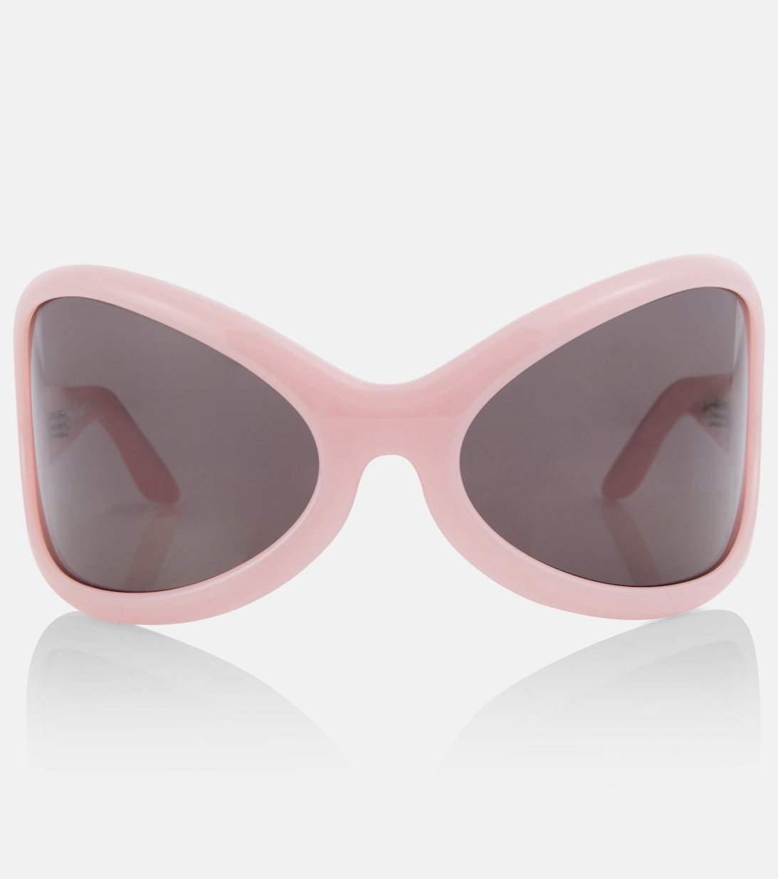 Солнцезащитные очки большого размера Acne Studios, розовый цена и фото