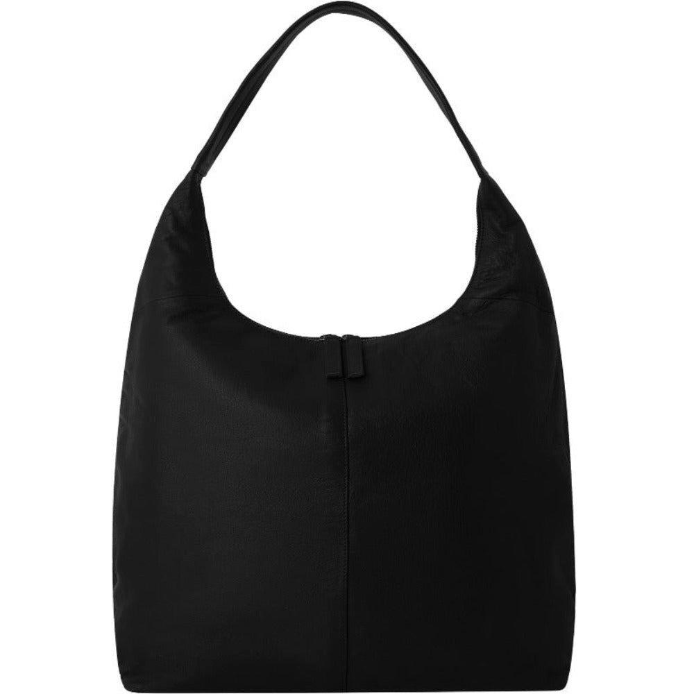 Черная кожаная сумка через плечо с застежкой-молнией | БХАЙИ Sostter, черный сумка тоут женская в стиле бохо с цветочным узором в стиле ретро