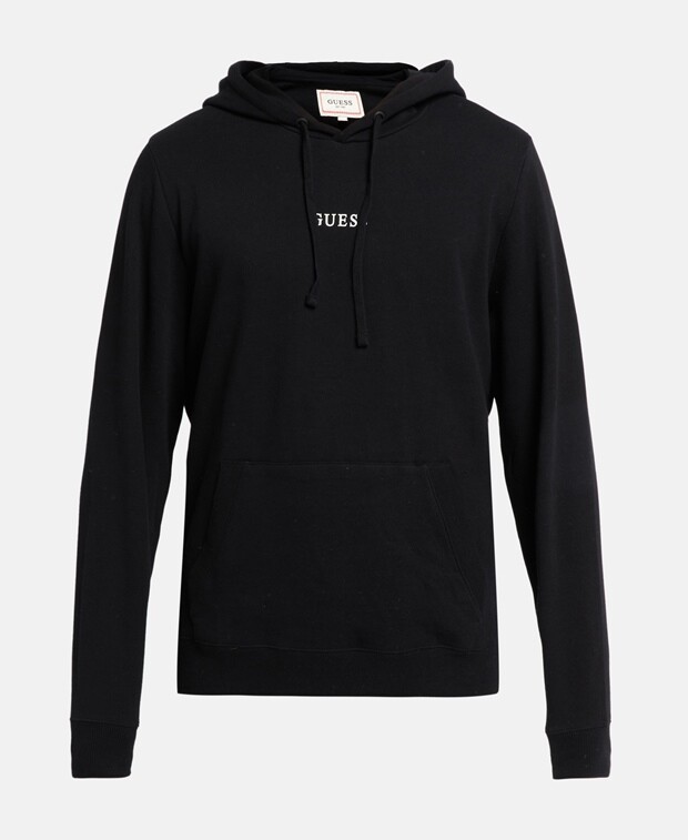 

Худи с капюшоном Guess, цвет Caviar Black