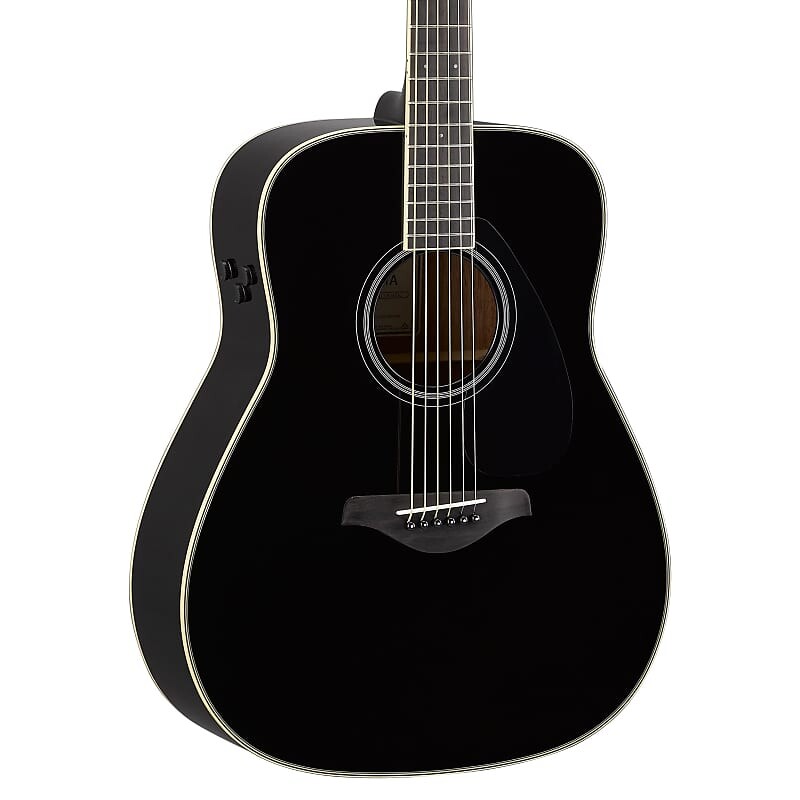 

Акустическая гитара Yamaha FG Series TransAcoustic Folk Body Acoustic Electric Guitar in Black