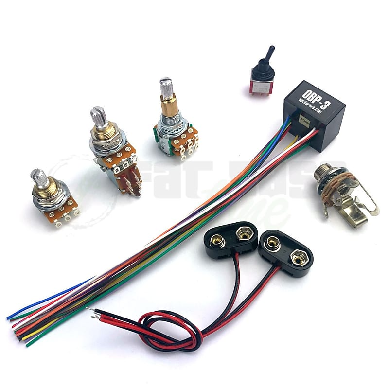 Басс гитара Aguilar OBP-3 Custom 3 Band Bass Preamp Kit for 1 Pickup - 3 Knob & 1 Switch Configuration