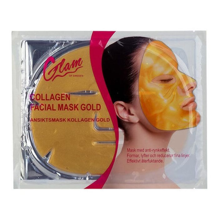 Маска для лица Mascarilla Gold Face Glam Of Sweden, 1 unidad маска для лица jkona маска для лица гидрогелевая с морским комплексом увлажняющая