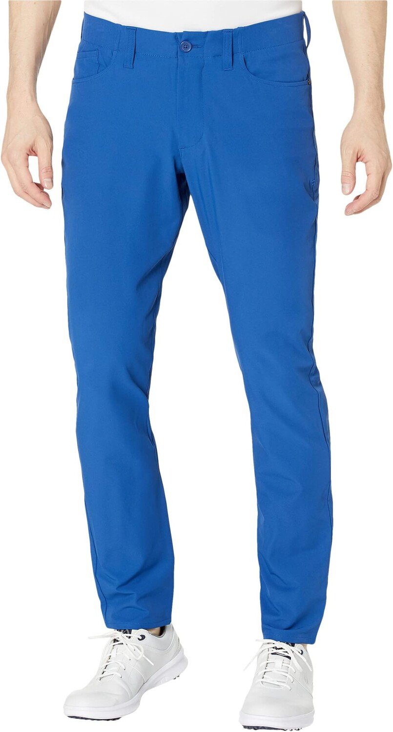 

Брюки с пятью карманами для водителя Under Armour Golf, цвет Blue Mirage/White