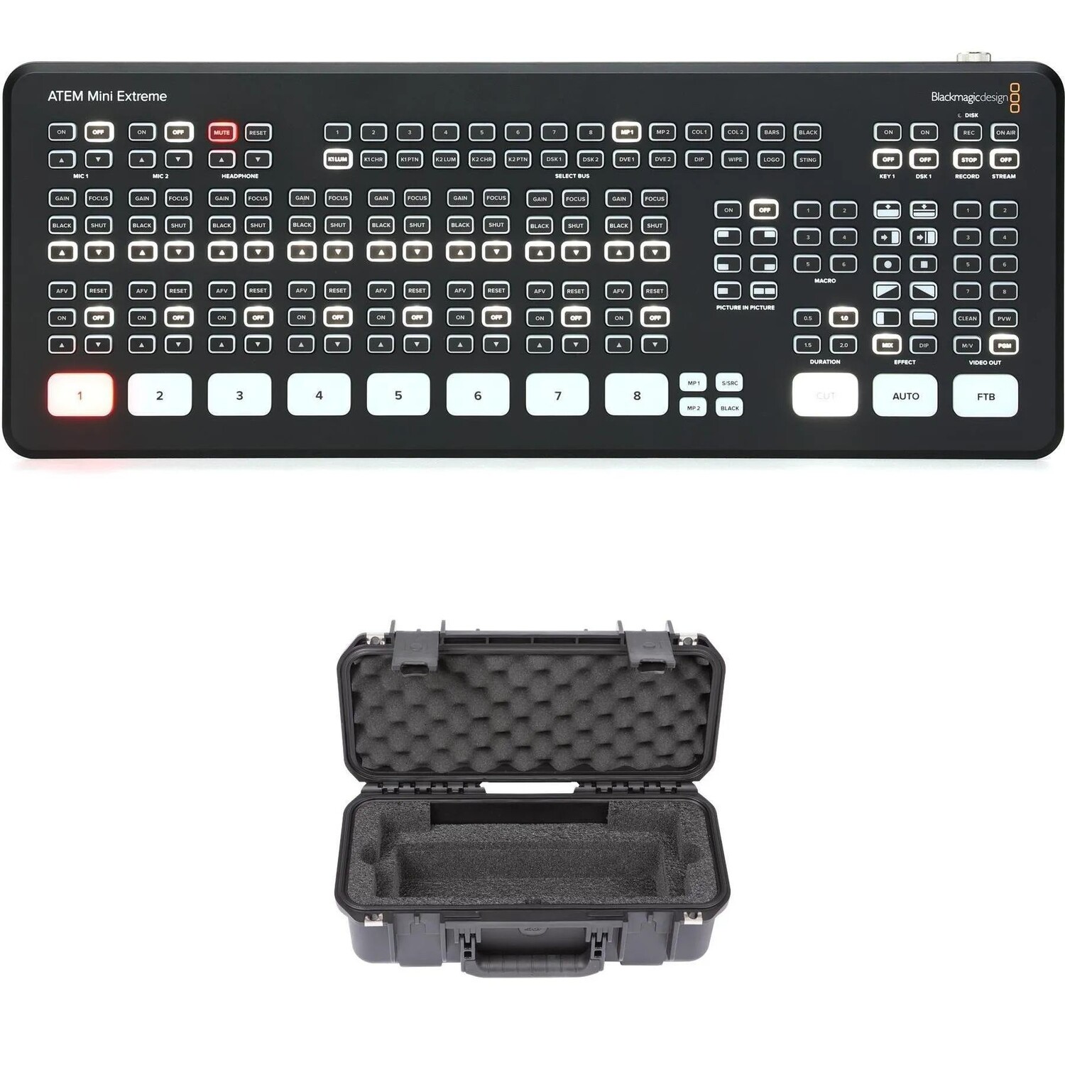 

Blackmagic Design ATEM Mini Extreme Broadcast/Streaming Switcher в чехле