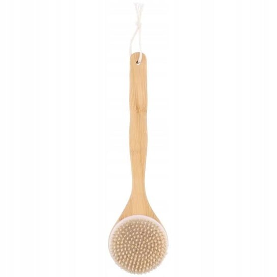 

Бамбук, Бамбуковая щетка для мытья спины 38см для купания, Bamboo