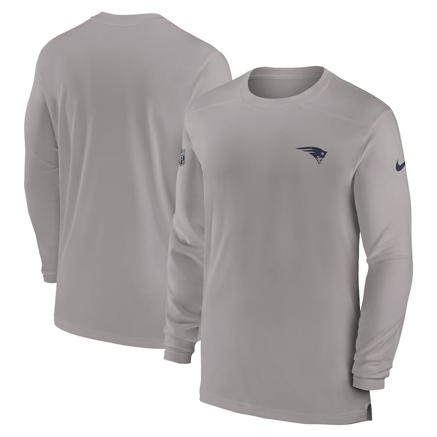 

Футболка с длинным рукавом Nike New England Patriots, серый