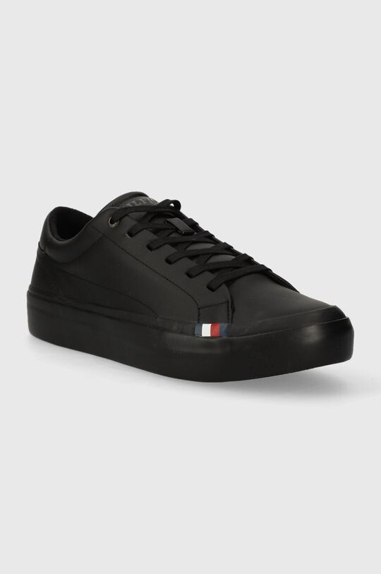 

Кожаные кроссовки MODERN VULC LTH LOW WL Tommy Hilfiger, черный