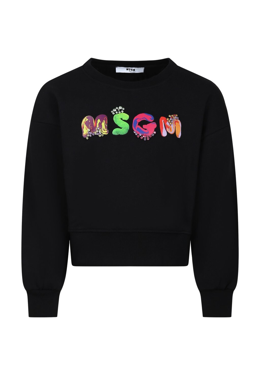 

Толстовка Con Logo MSGM, черный