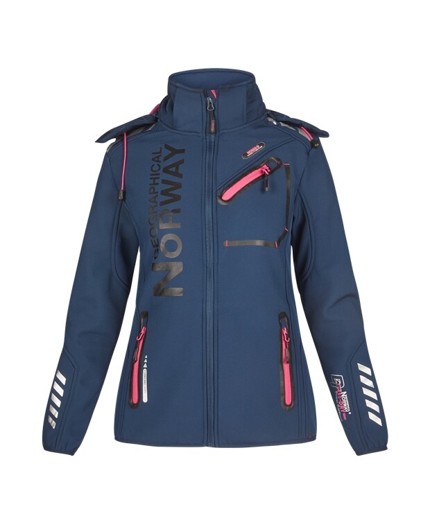 

Функциональная куртка Geographical Norway, темно-синий
