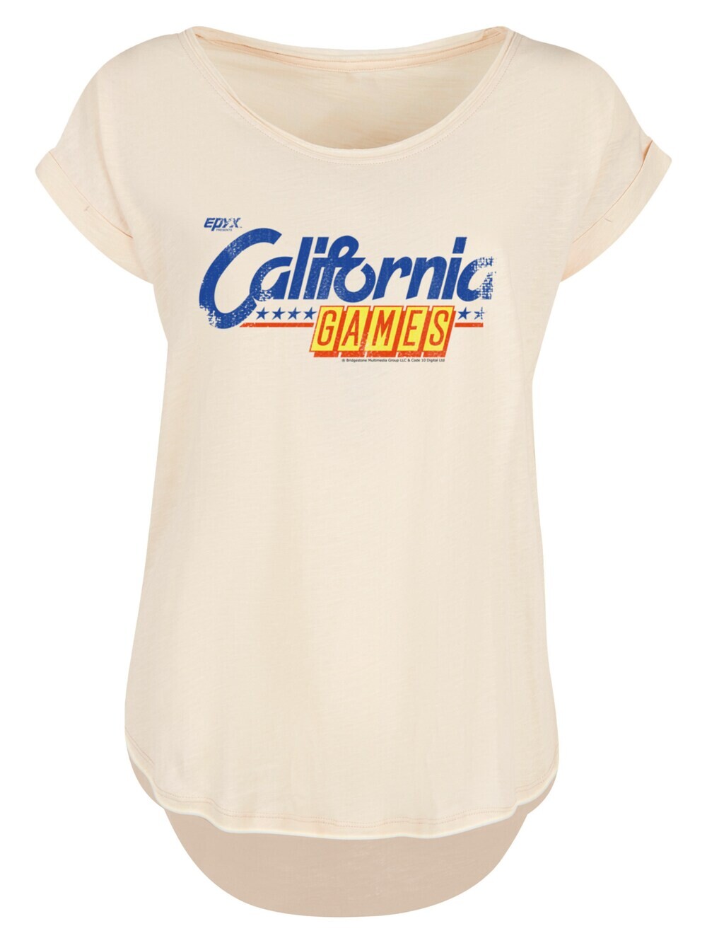 

Рубашка F4NT4STIC Retro Gaming California, песок