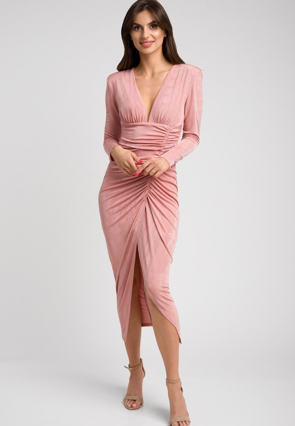 

Коктейльное платье Swing Fashion, светло-розовый