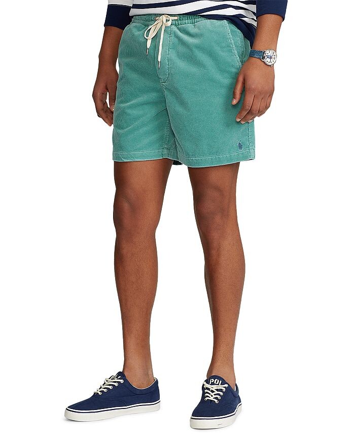 

6-дюймовые вельветовые шорты Polo Prepster Polo Ralph Lauren, зеленый