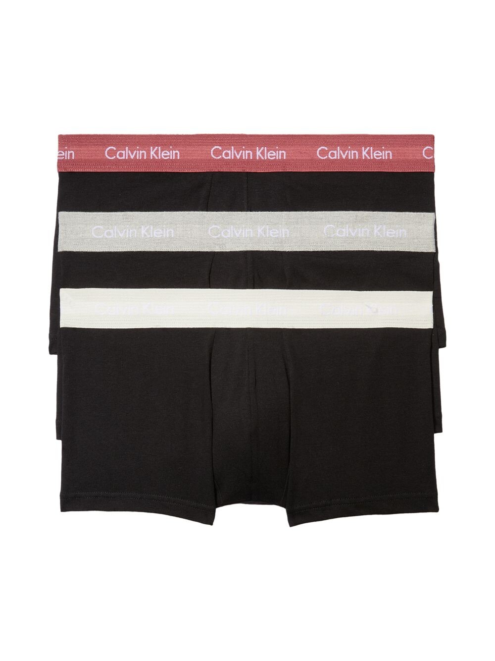 

Комплект из 3 хлопковых трусов-боксеров стрейч Calvin Klein, черный