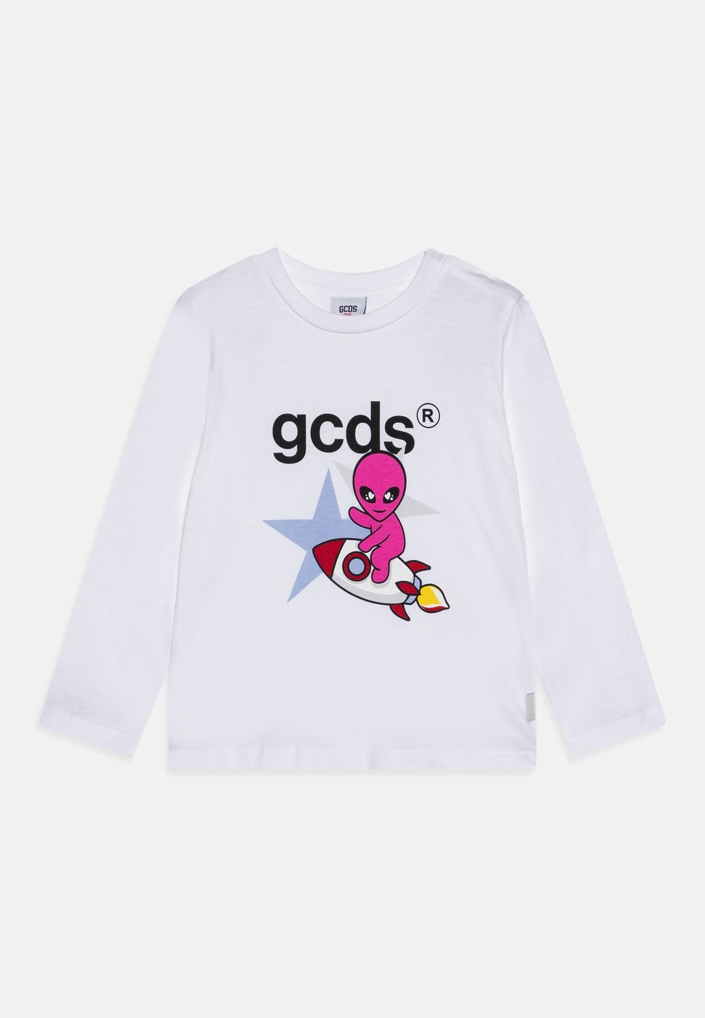 

Футболка с длинным рукавом Baby Unisex GCDS, цвет bianco ottico