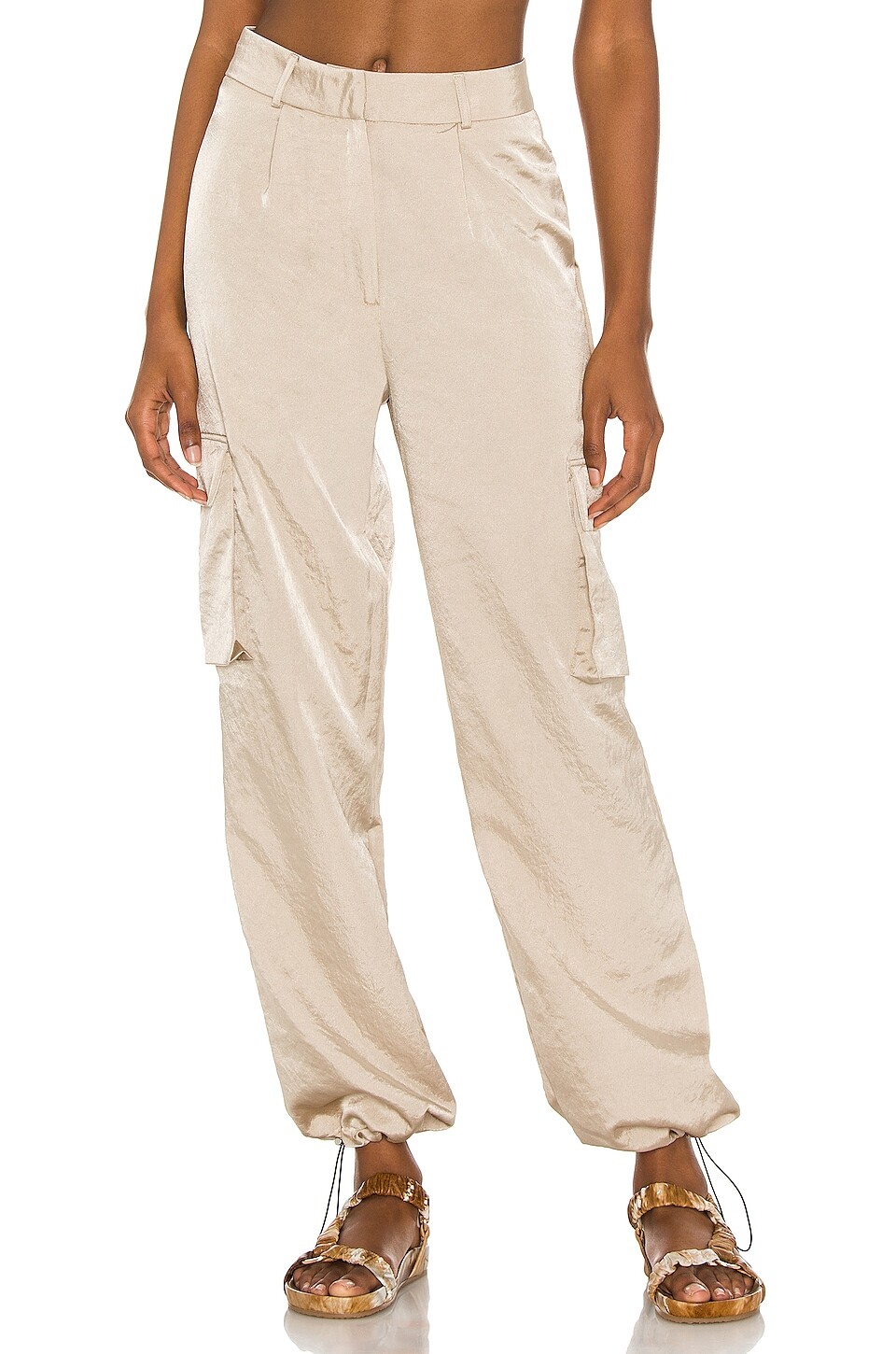 

Брюки superdown Seleste Drawstring Jogger, кремовый, Бежевый