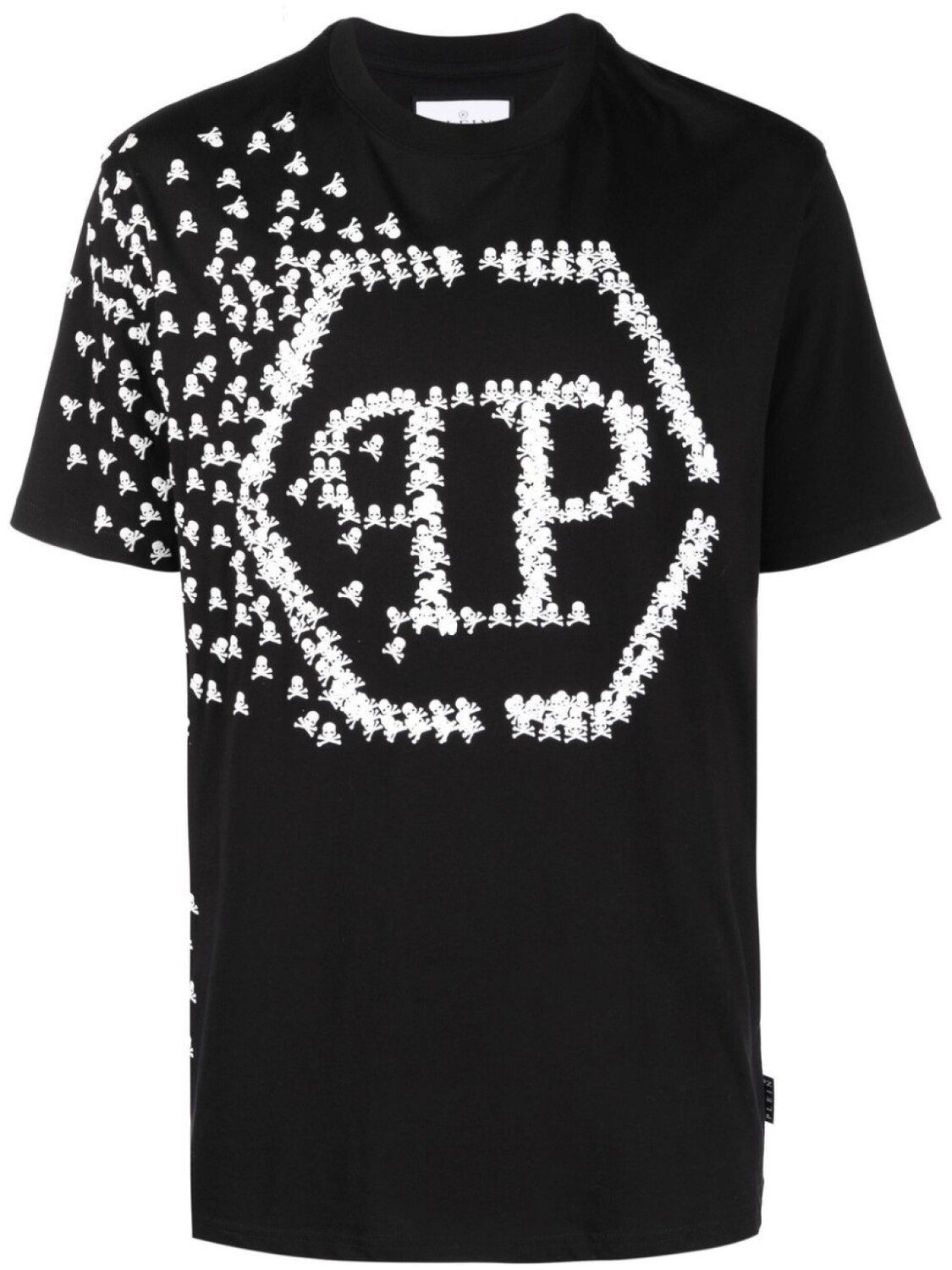 

Philipp Plein футболка Skull Bones с логотипом, черный