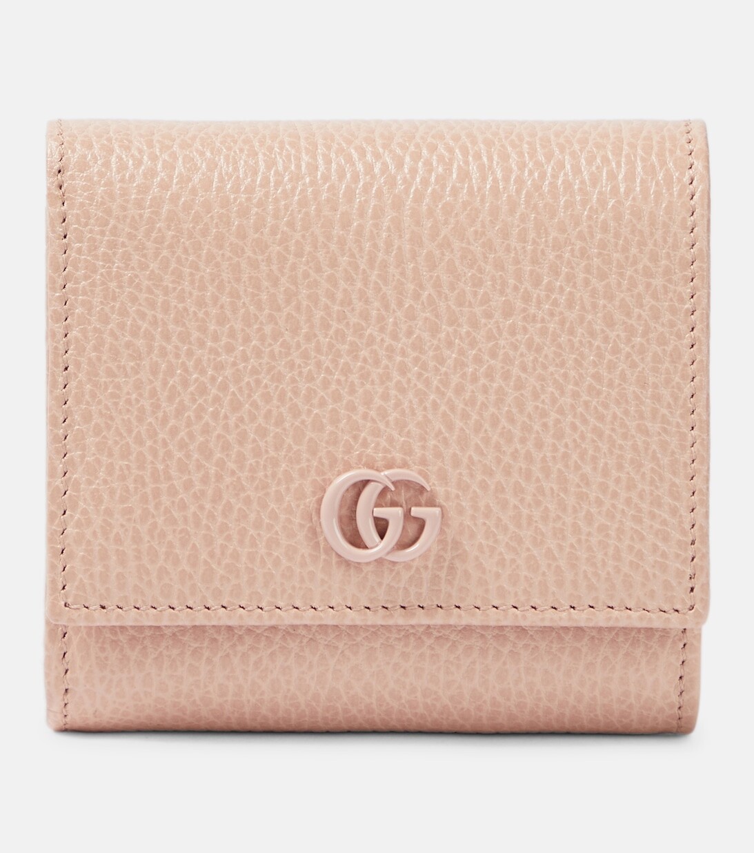 

Кошелек GG Marmont среднего размера из кожи Gucci, розовый