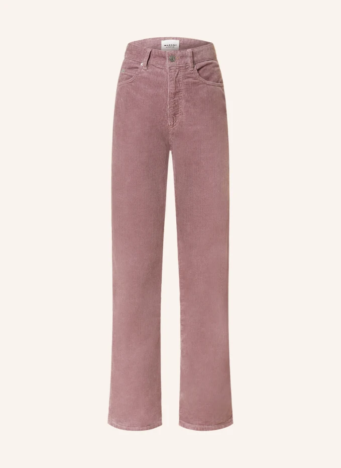

Вельветовые брюки rwan Marant Étoile, розовый