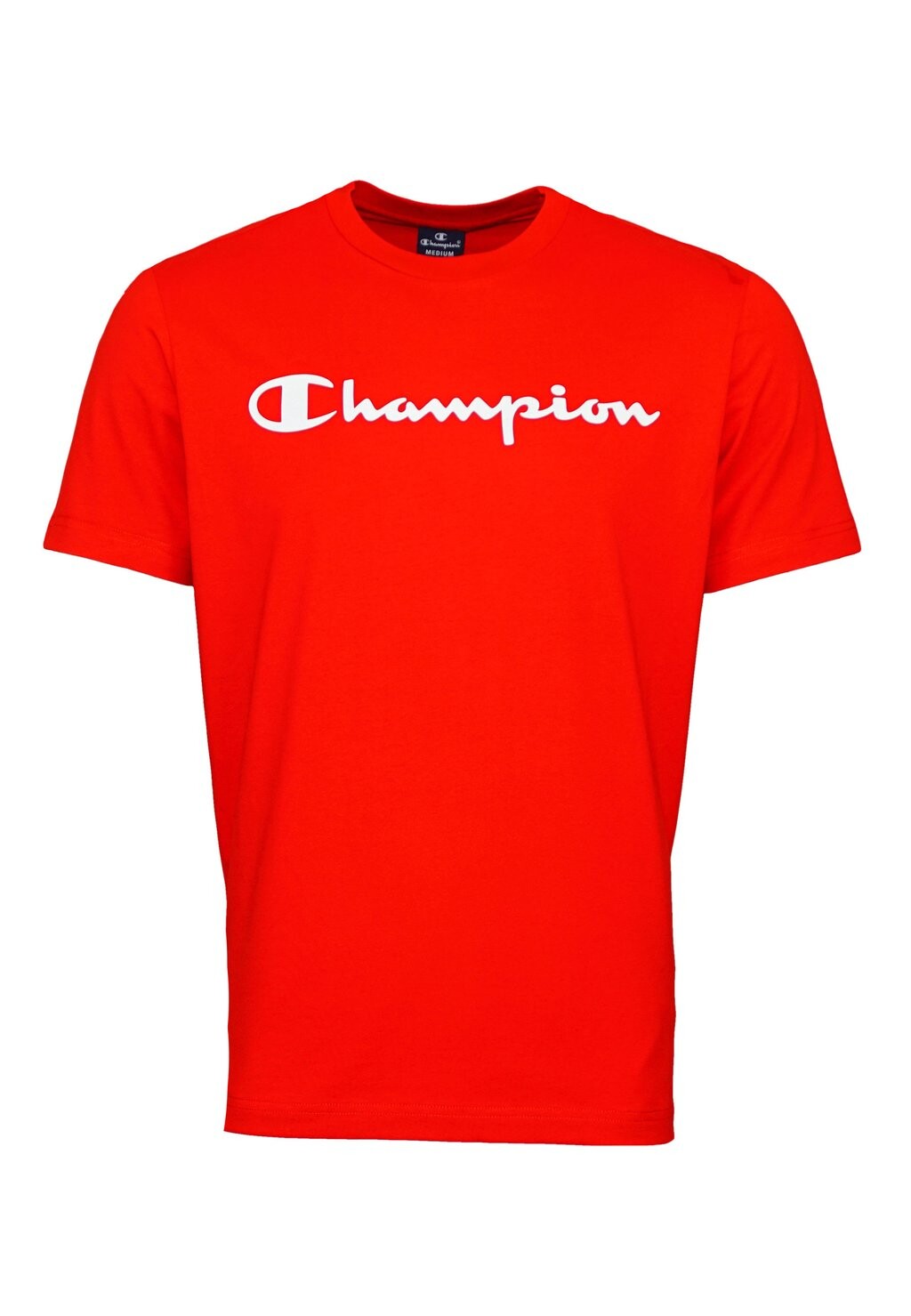 

Футболка с принтом Champion, красный