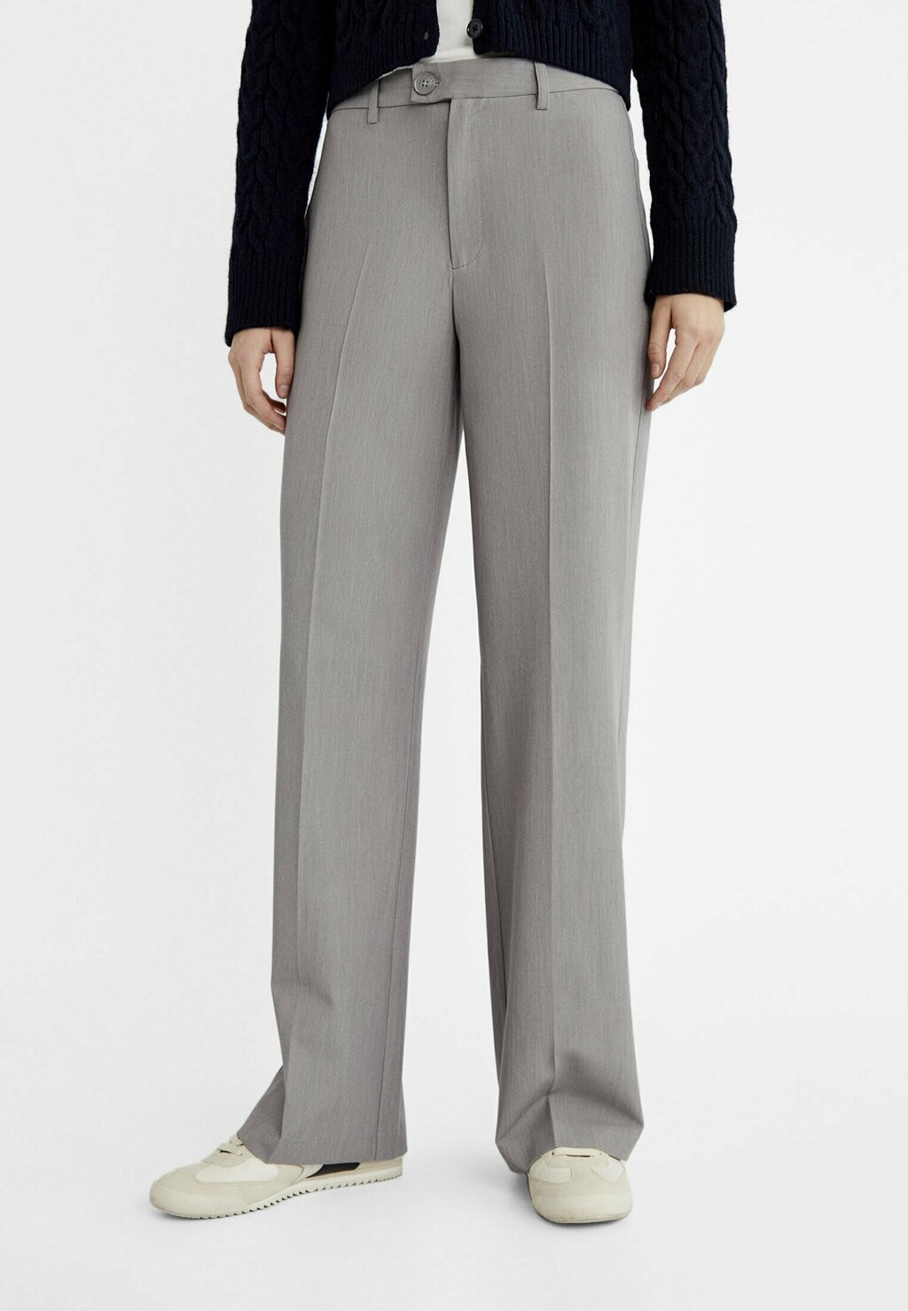

Брюки SMART STRAIGHT-LEG Stradivarius, цвет grey
