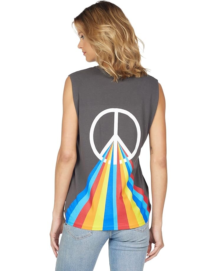 

Топ Lauren Moshi Kel Peace Ray Top, цвет Vintage Black