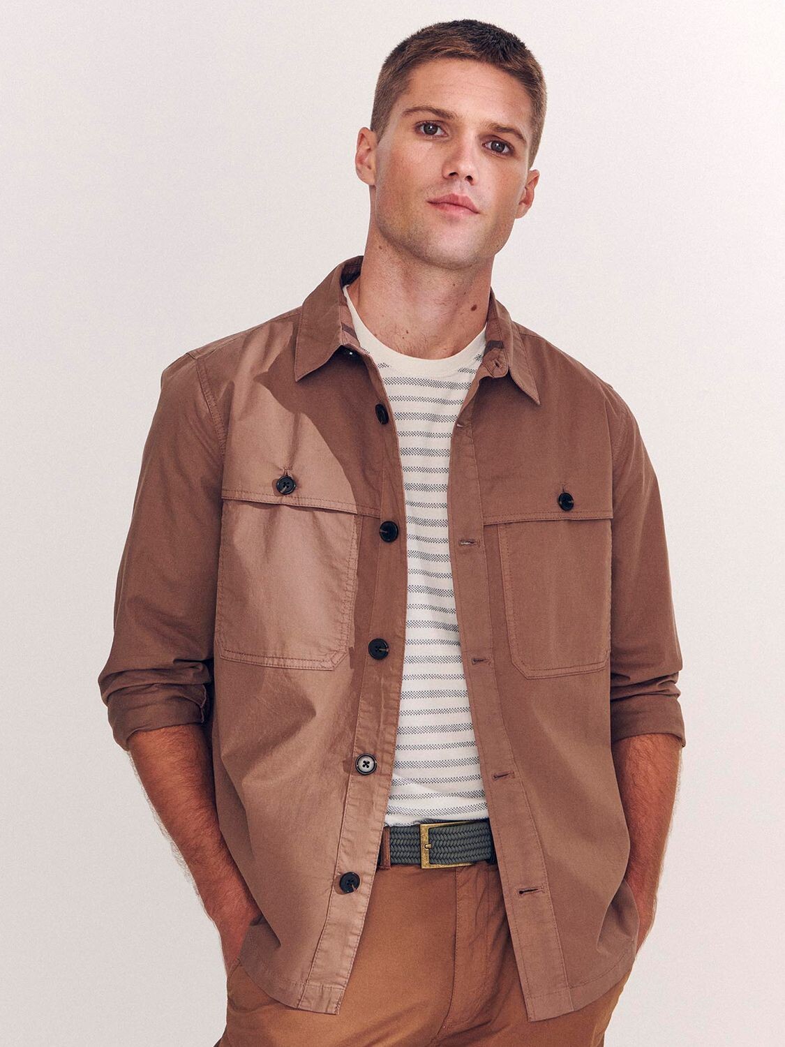 

Рубашка Barbour Sidlaw, Fossil