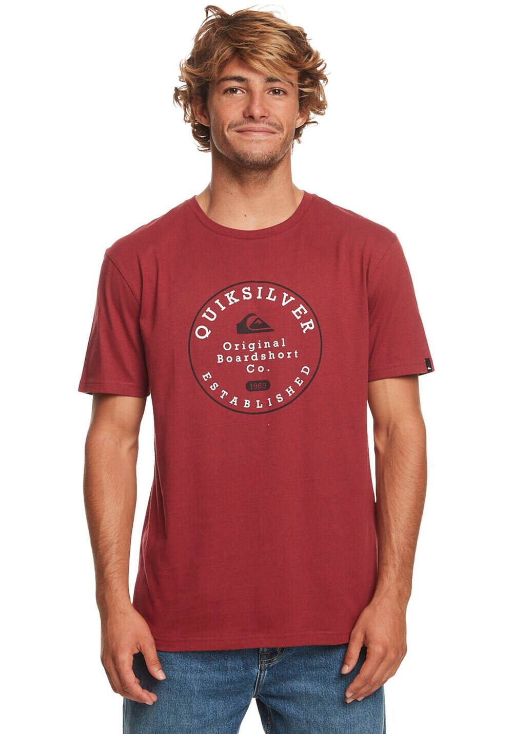 

Футболка Quiksilver, красный
