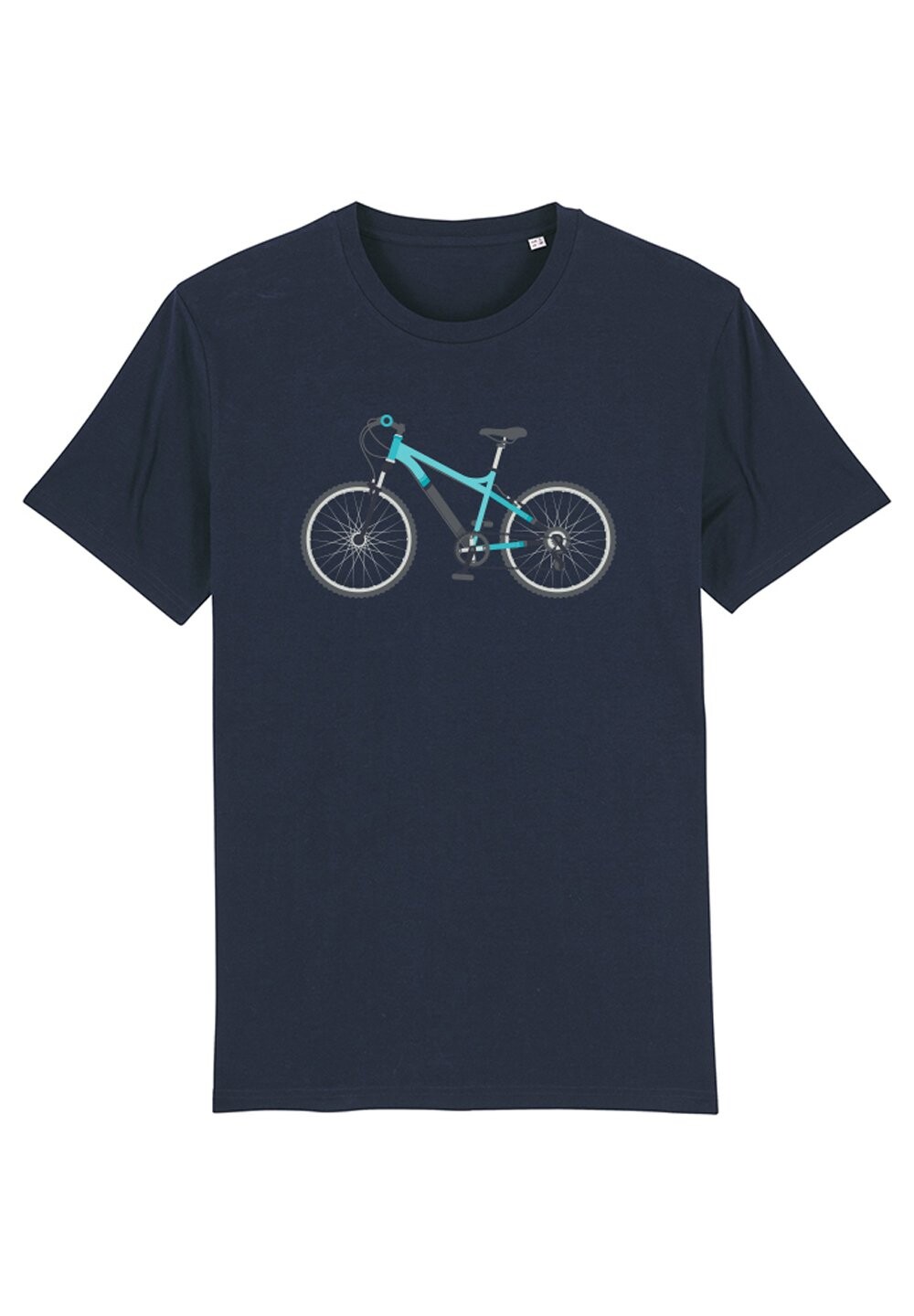 

Футболка с принтом MOUNTAINBIKE Watapparel, цвет french navy