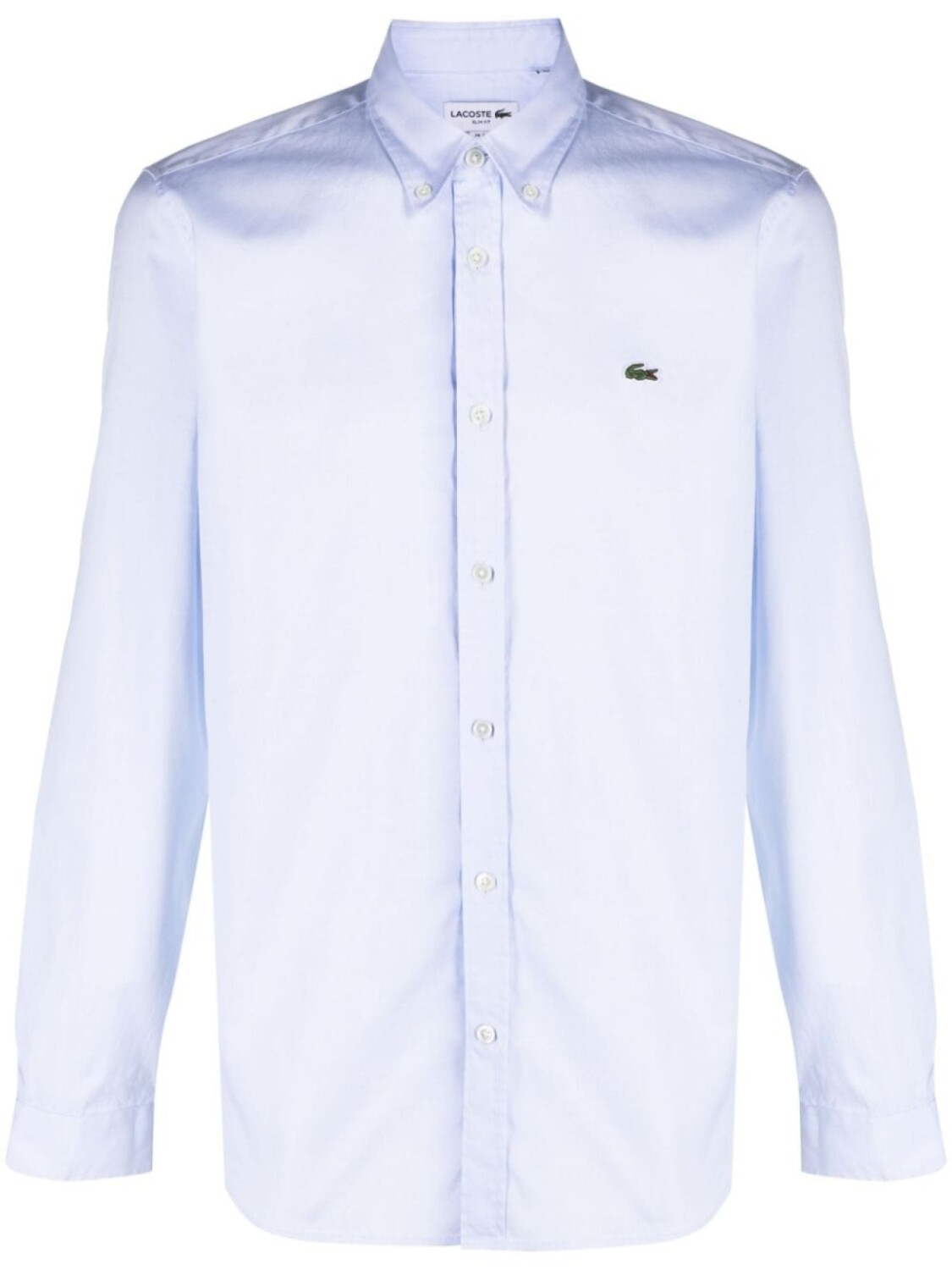 

Lacoste рубашка с нашивкой-логотипом, синий