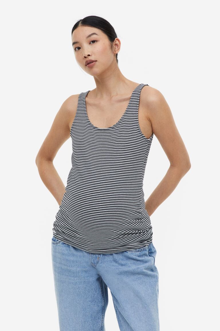 

МАМА Хлопковые футболки, 2 пары H&M