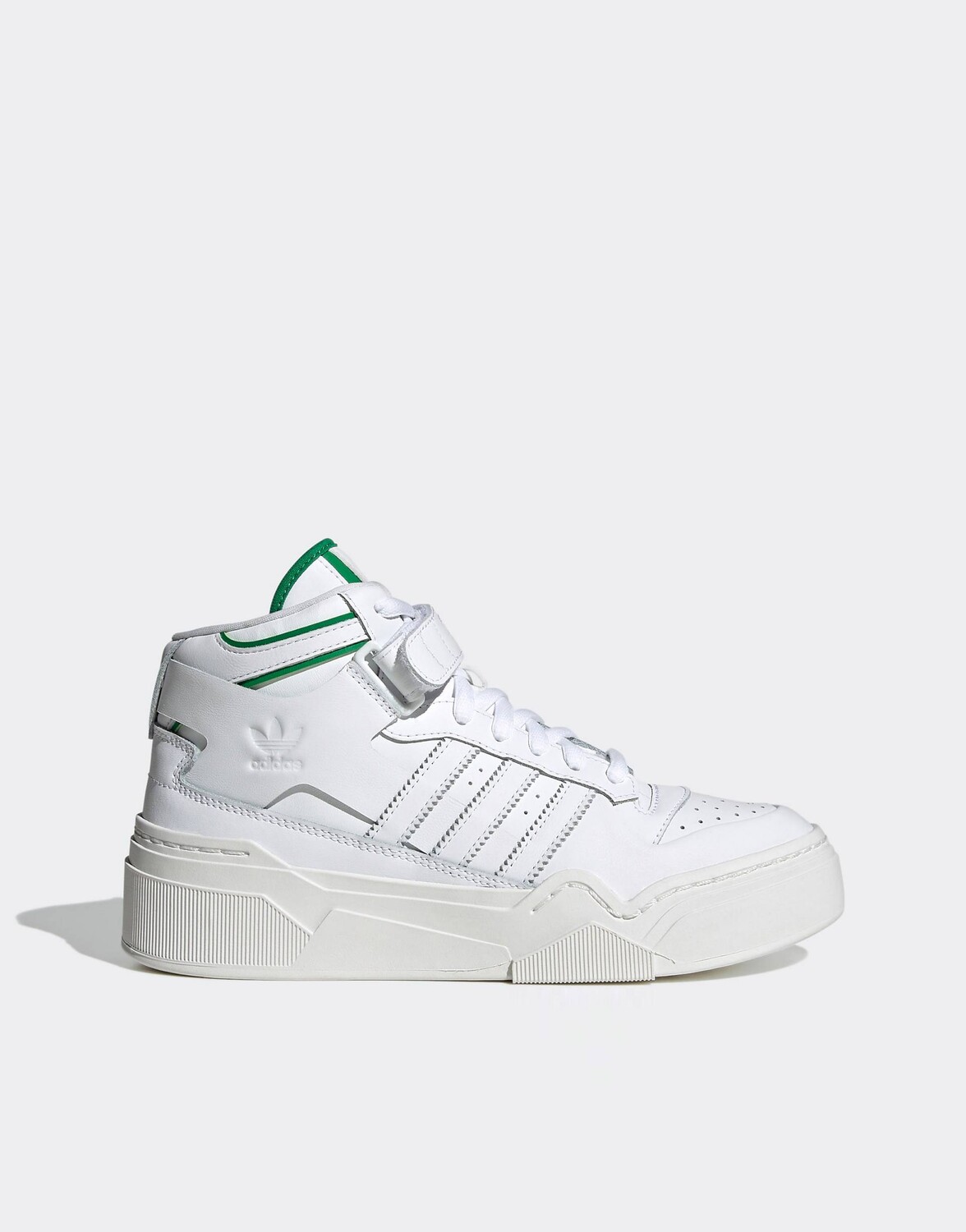 

Бело-зеленые кроссовки adidas Originals Forumbonega 2B