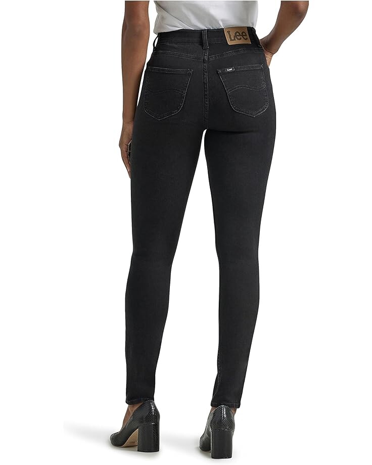 

Джинсы Lee Legendary High-Rise Skinny Flex Motion Jeans, черный