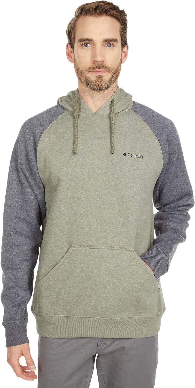 

Толстовка Hart Mountain II Columbia, цвет Stone Green Heather/Shark Heather