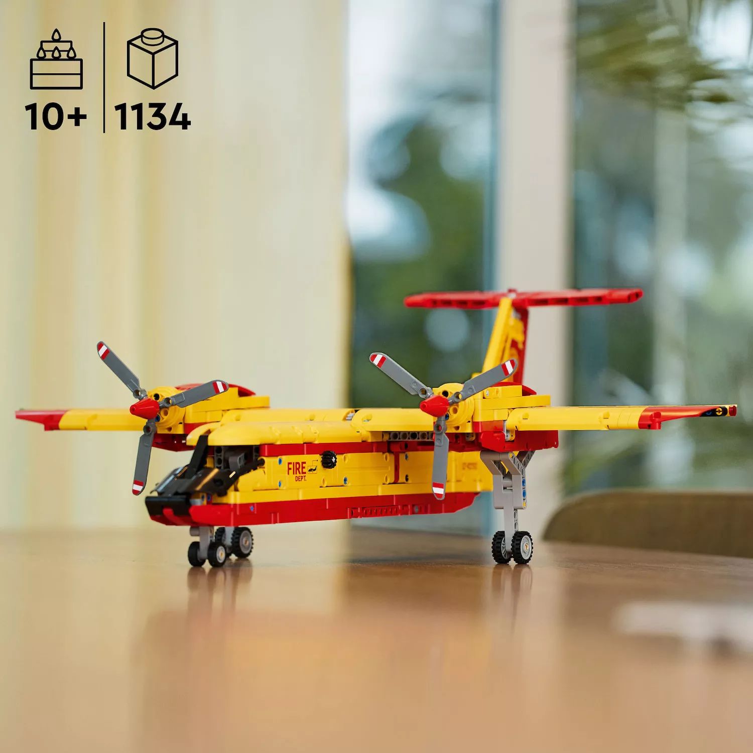 LEGO Technic Firefighter Aircraft 42152 Набор строительных игрушек (1134  детали) LEGO – заказать из-за границы с доставкой в «CDEK.Shopping»