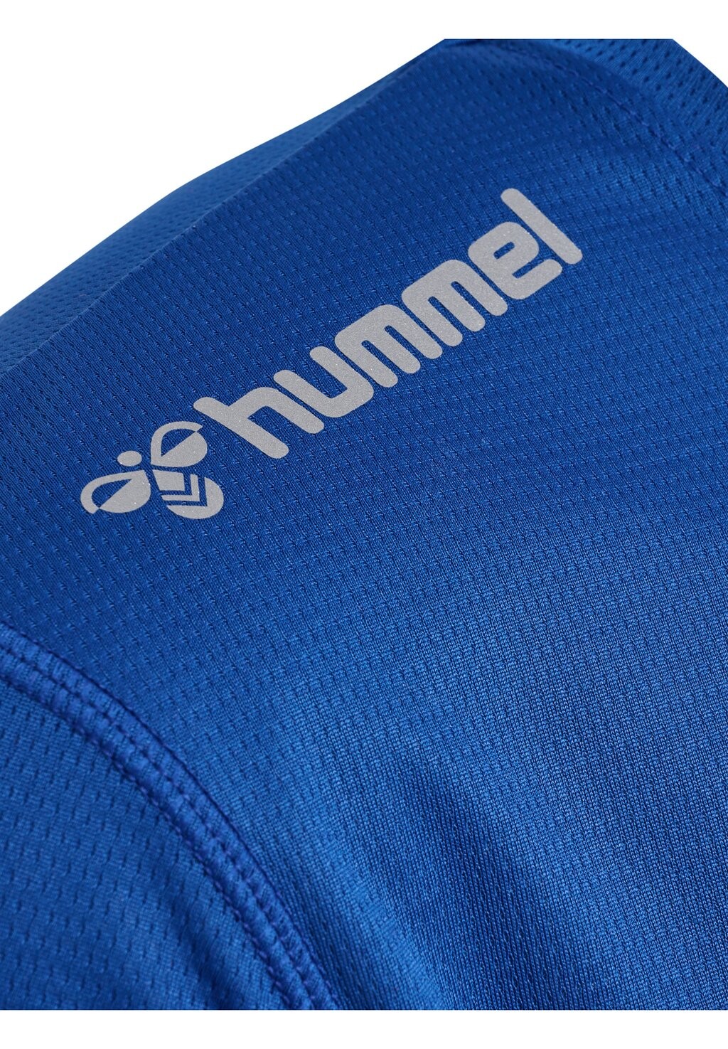 

Футболка с принтом Hummel, синий