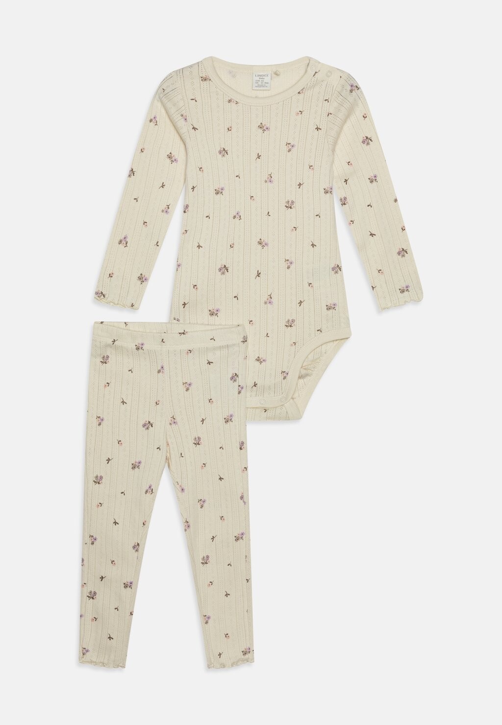 

Леггинсы BODY POINTELLE UNISEX SET Lindex, цвет light beige