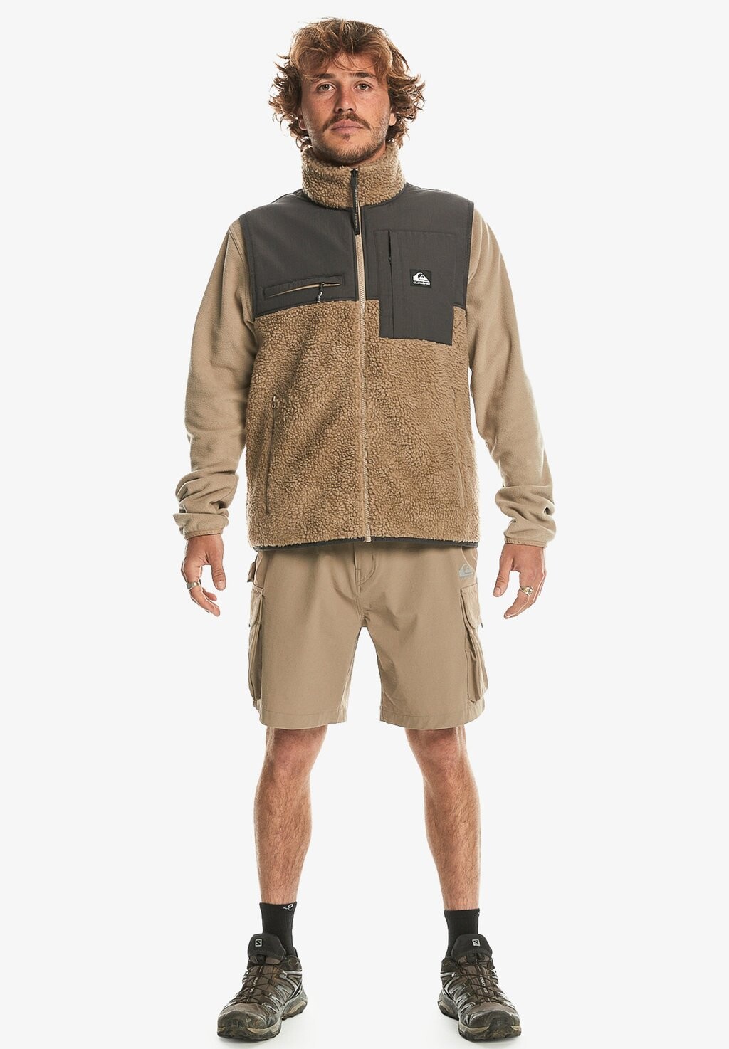 

Жилет SHALLOW Quiksilver, цвет timber wolf