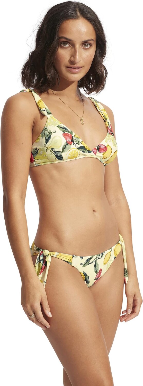 

Купальник Seafolly Eco Lemoncello Tie Side Pant, цвет Lemoncello