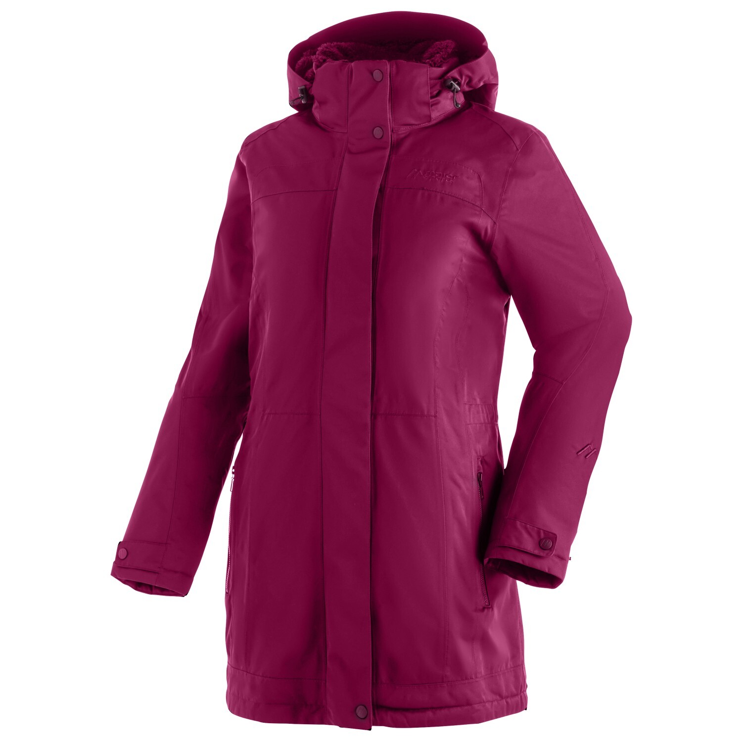 Пальто Maier Sports Women's Lisa 2 1, цвет Cherry Wine lisa smith золотистые серьги с чароитом и античным женским ликом