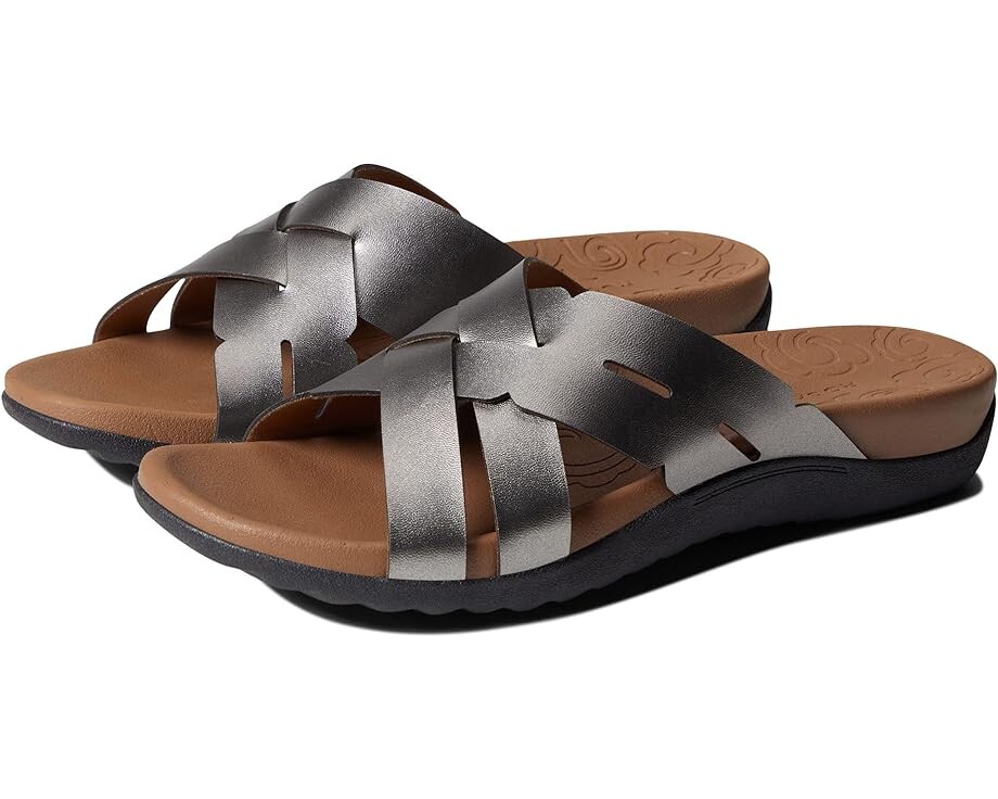 

Сандалии Rockport Ridge Woven Slide, цвет Pewter