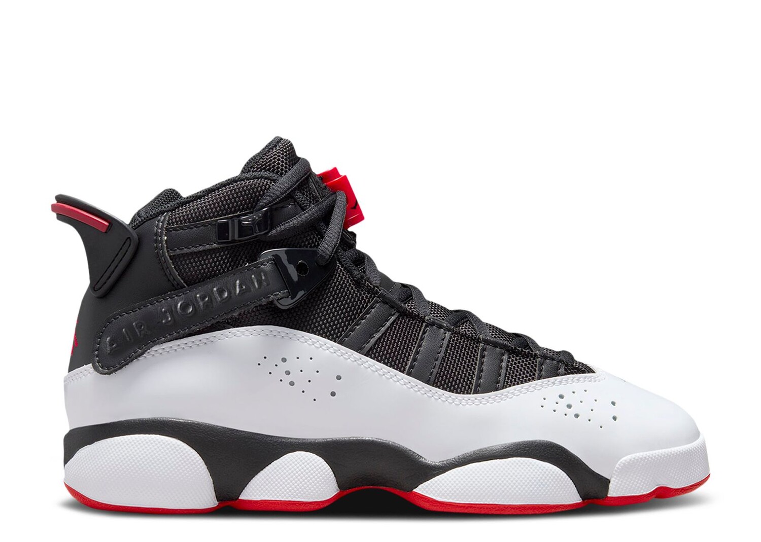 

Кроссовки Air Jordan Jordan 6 Rings Gs 'Black Varsity Red', черный