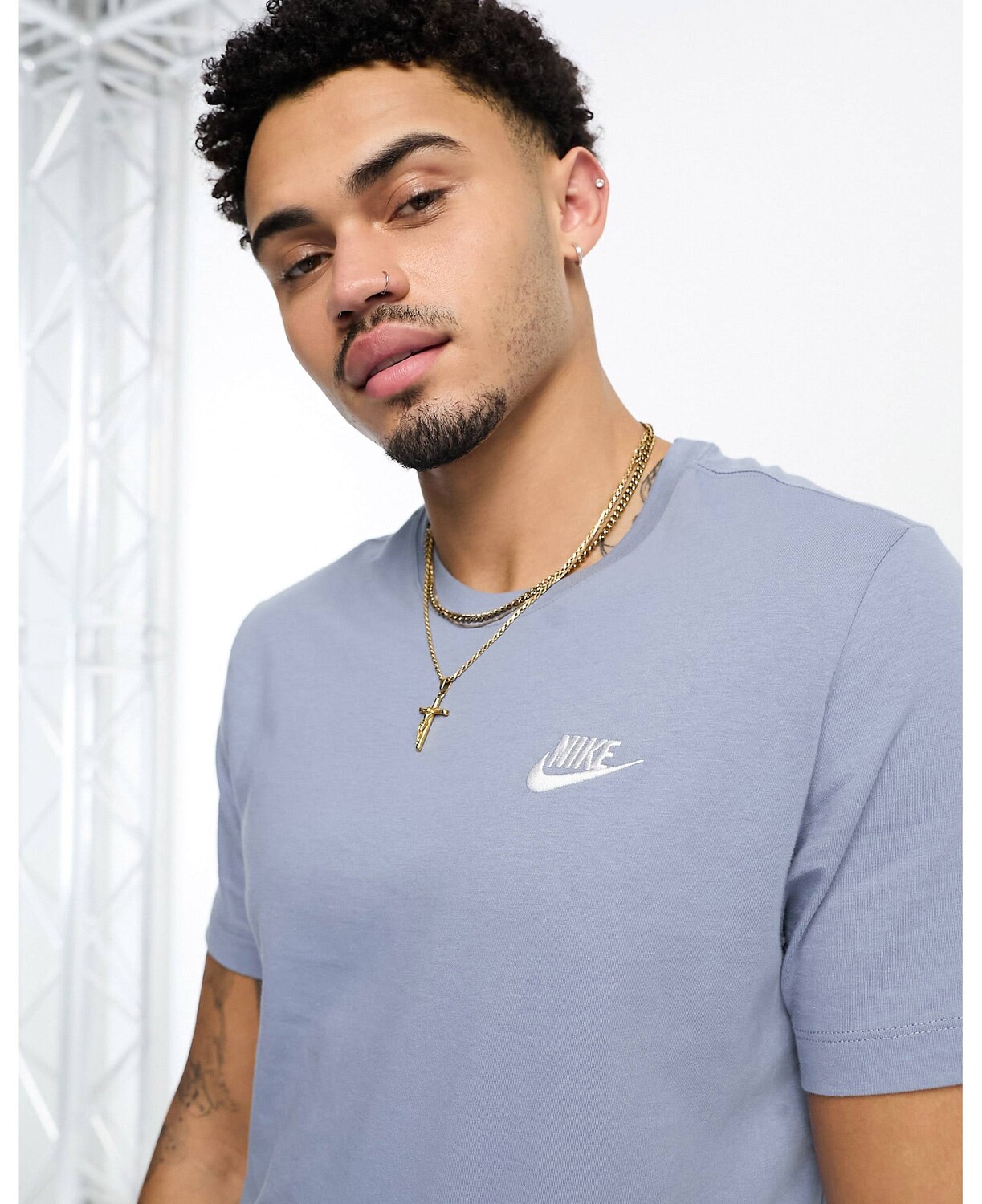 

Синяя футболка Nike Club, Синий