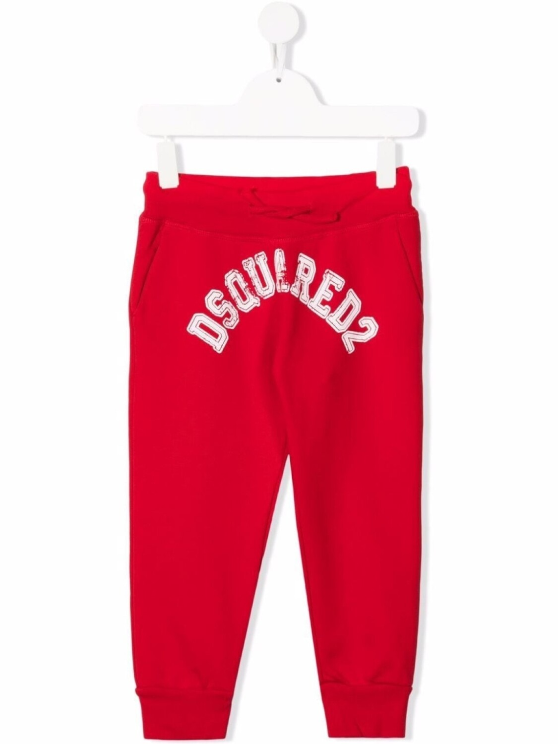 

DSQUARED2 KIDS спортивные брюки с логотипом, красный