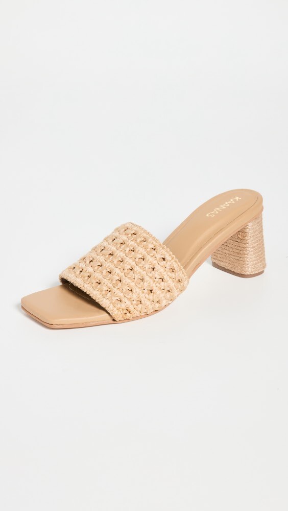 

Сандалии KAANAS Palma Strap Heels, натуральный