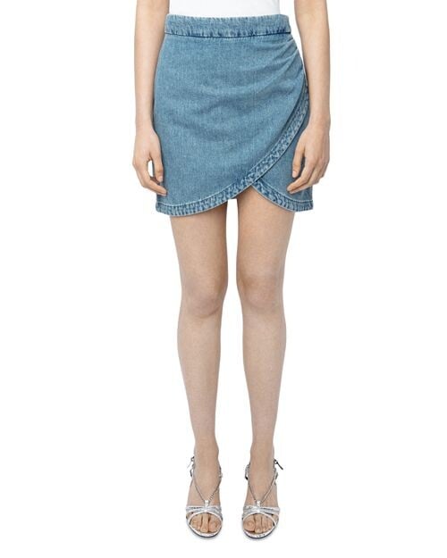 

Джинсовая юбка Julipe Zadig & Voltaire, цвет Blue