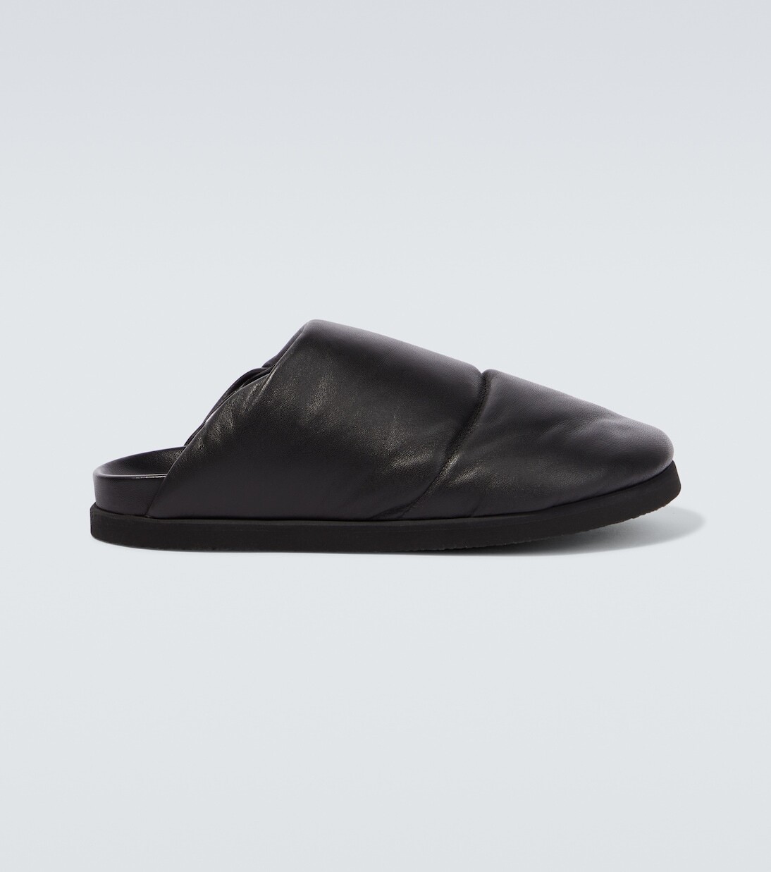 

1 кожаные тапочки moncler jw anderson Moncler Genius, черный