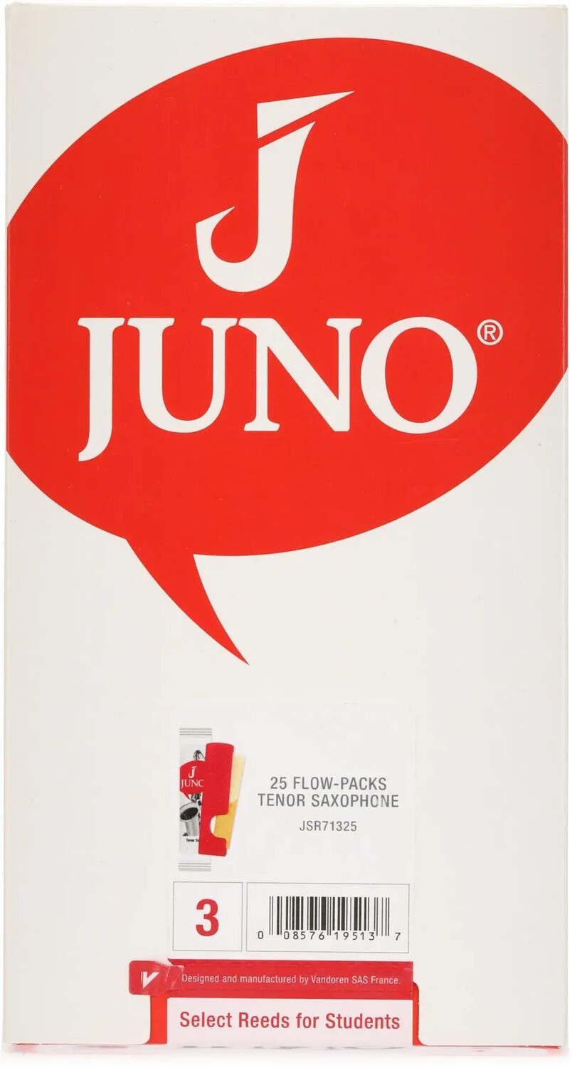 

Трости для тенор-саксофона Juno JSR71325 — 3,0 (25 шт.)