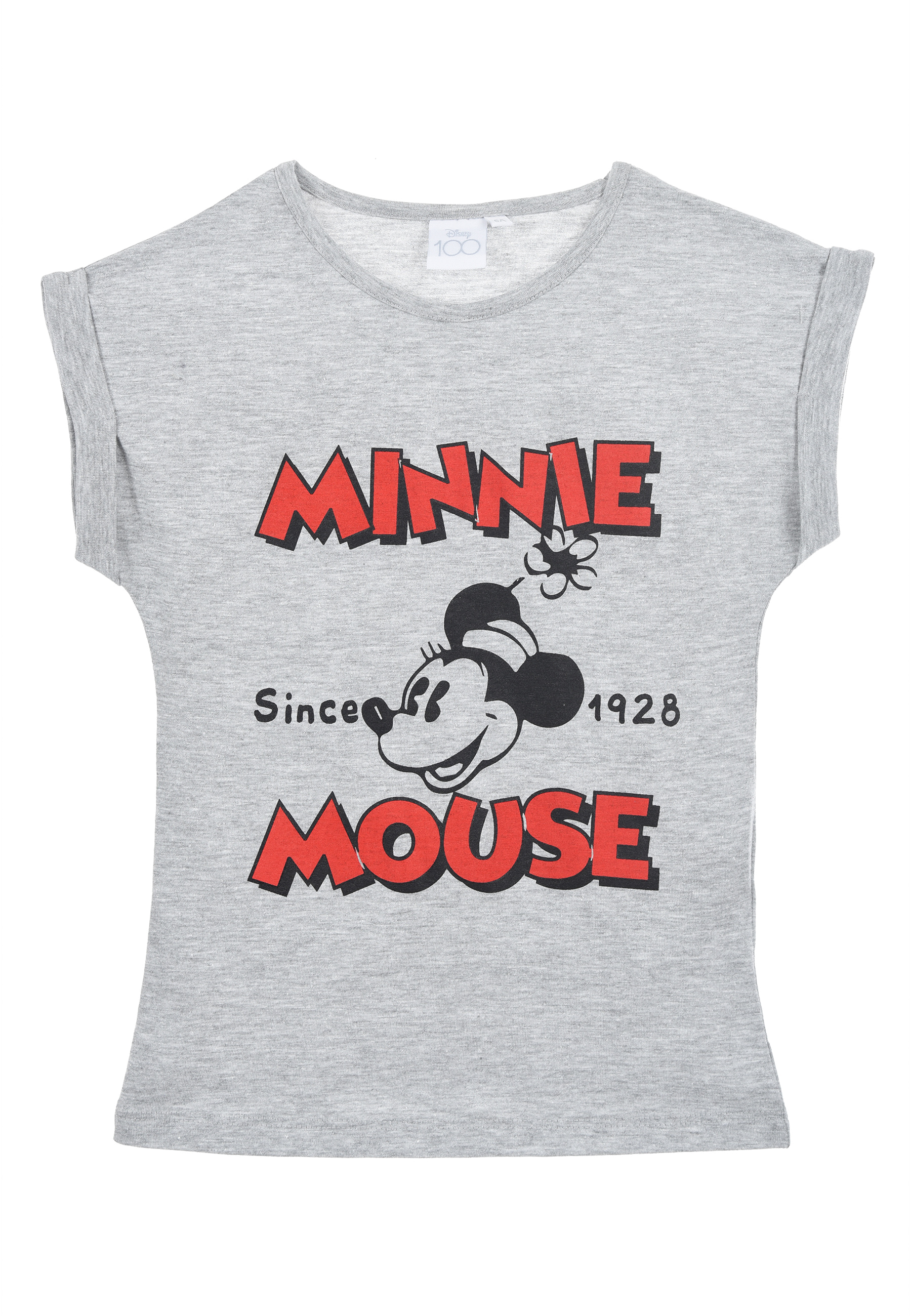 Футболка Disney Minnie Mouse kurzarm Sommer, серый